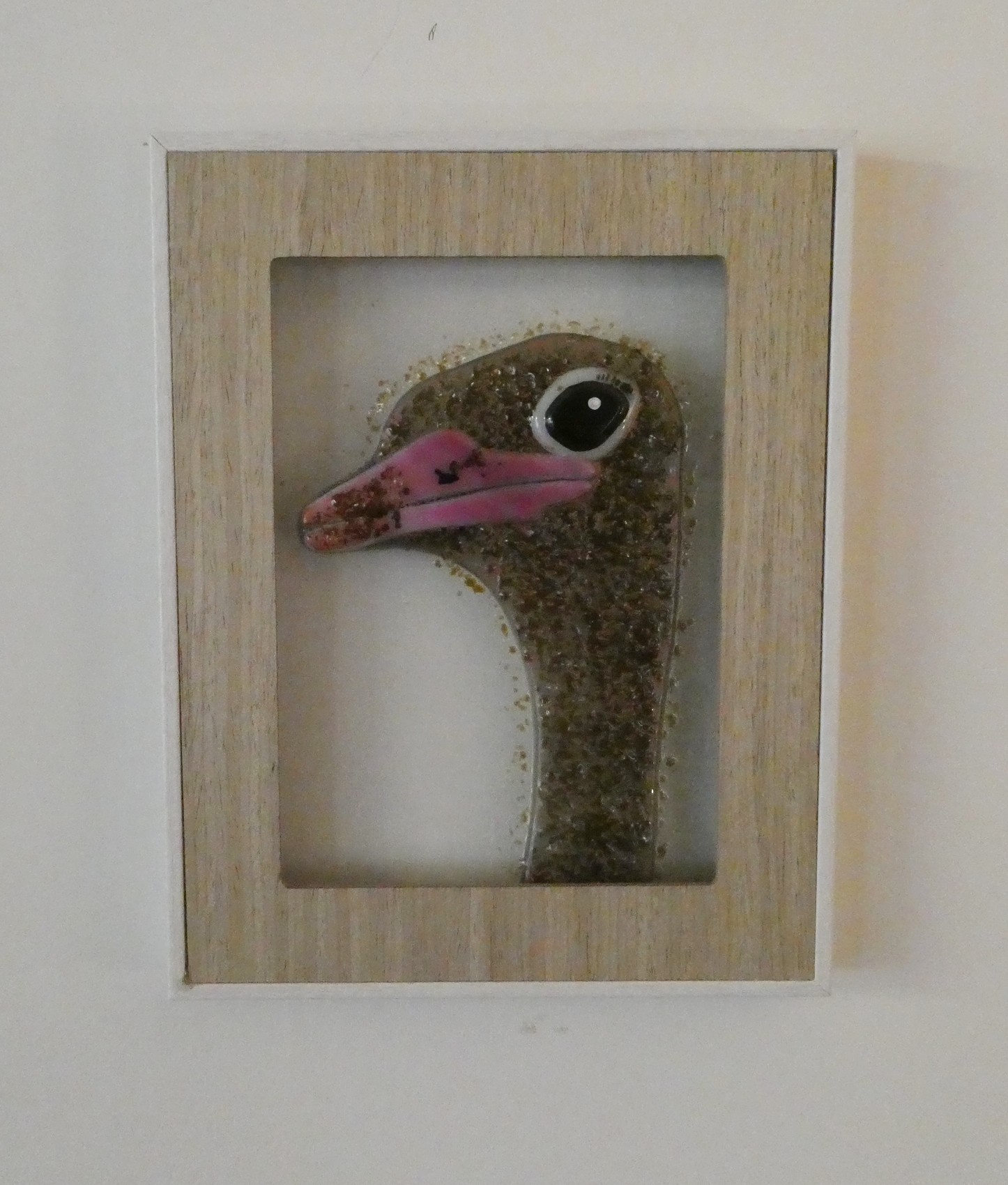 Vogels over de hele wereld, uit serie vogels gemaakt door glaskunstenaar Josette Meeuwis, Glasatelier de Spin